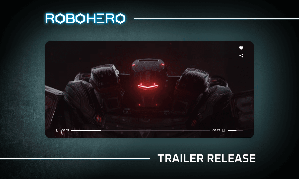 Play-to-Earn Game: RoboHero Trailer Release