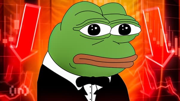 PEPE Kurs bricht nach Transfers der Gründer um 20 % ein &#8211; SONIK und WSM steigen inzwischen&nbsp;