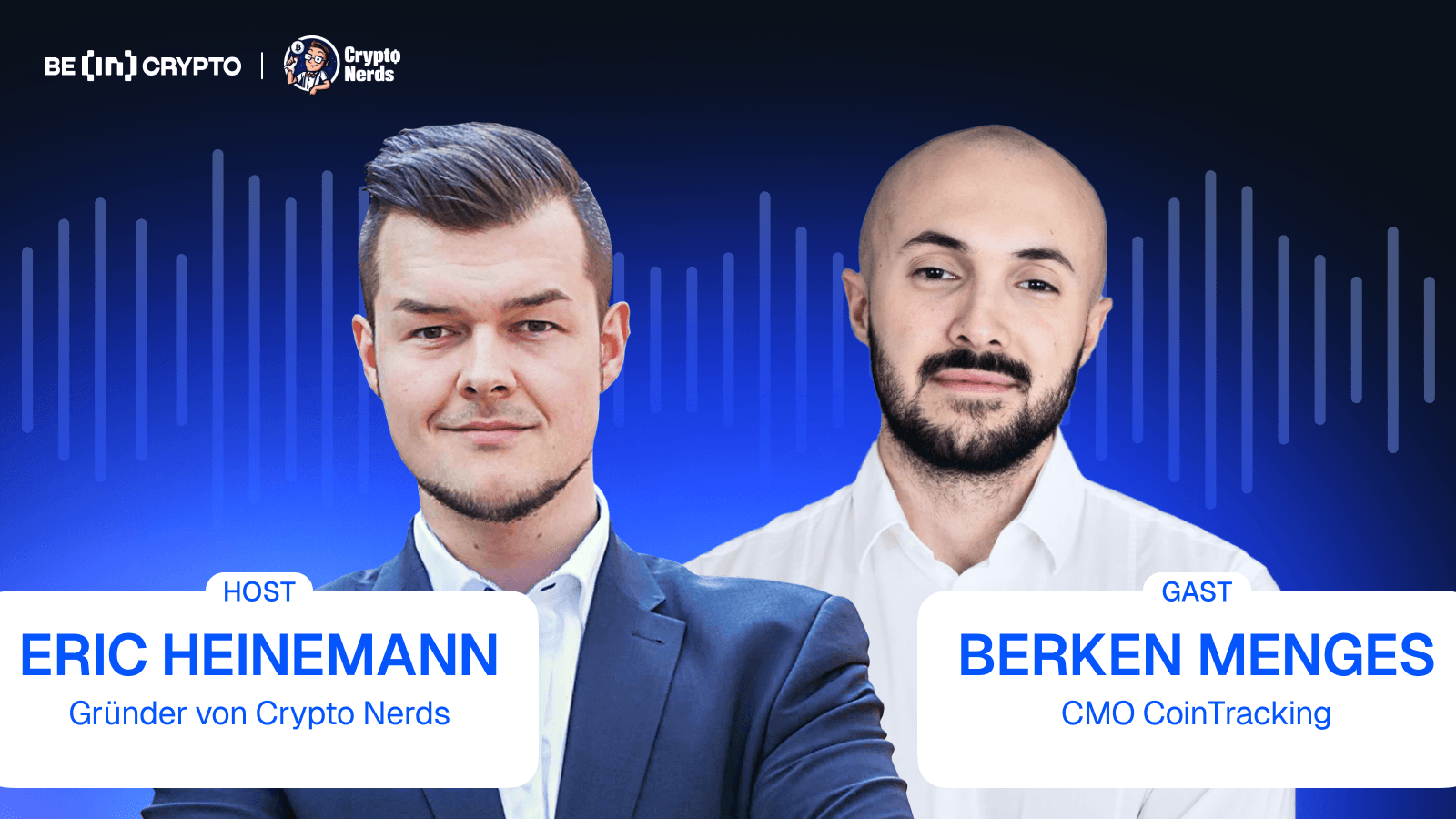 Wie CoinTracking die Krypto-Steuern  vereinfacht: CMO Berken Menges bei CryptoNerds zu Gast