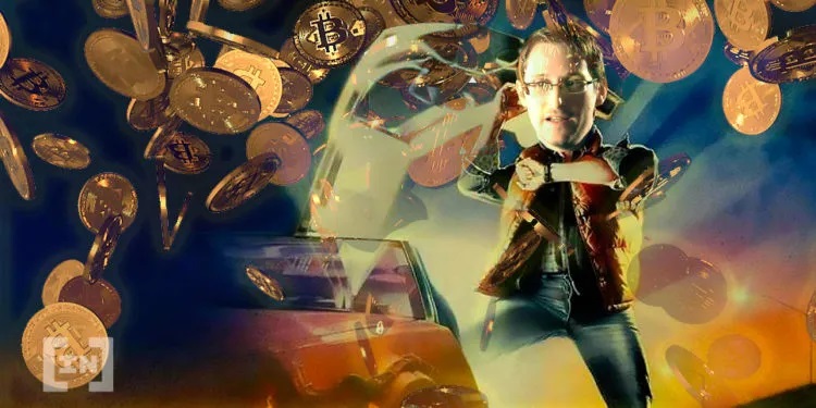 Edward Snowden: Ein Bild von BeInCryto.com