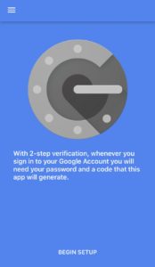 Google Authenticator App
