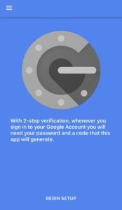 Google Authenticator App
