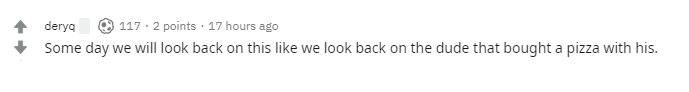 Feedback von Reddit-Nutzern.