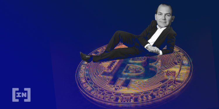 Ein Bitcoin Investor.