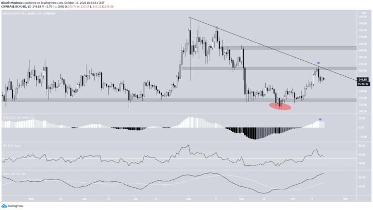 Bitcoin Cash Preis.