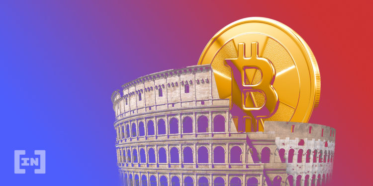 Bitcoin in Italien.
