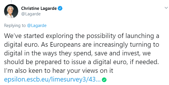 Lagarde Twitter.