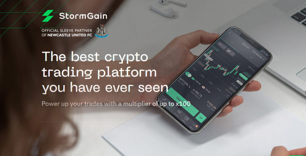 Stormgain Screenshot
