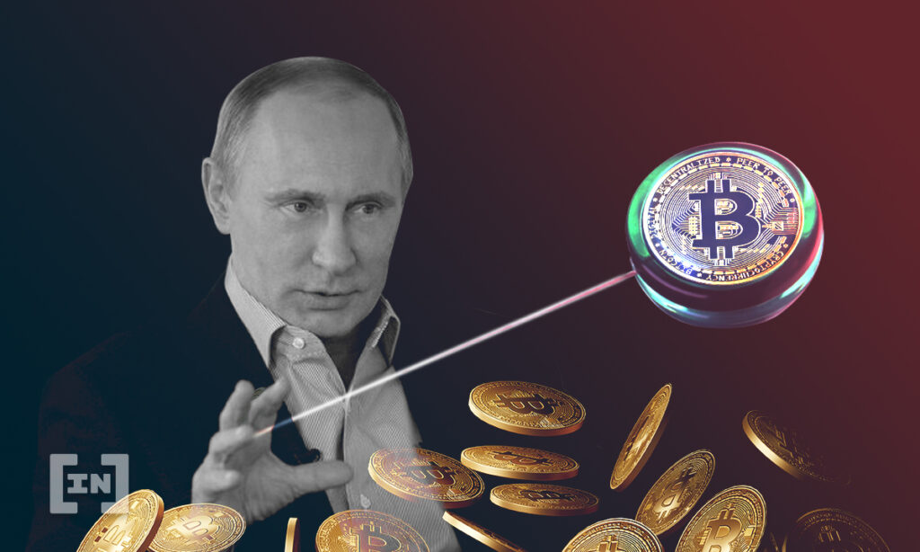 Wladimir Putin Bitcoin-Münzen