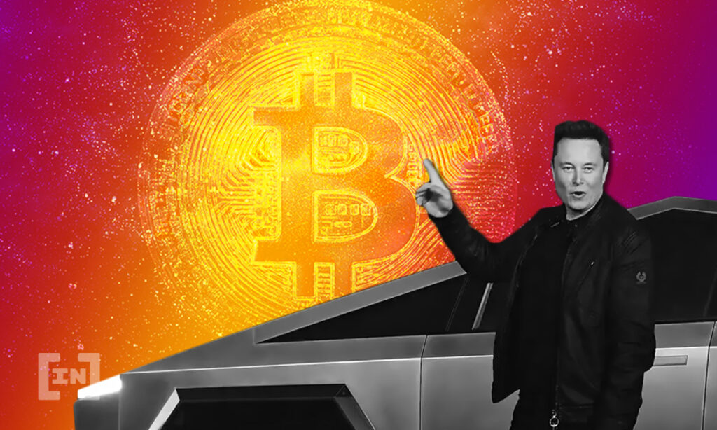 Elon Musk mit Bitcoin und Tesla