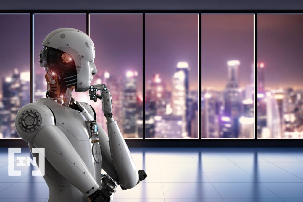 Roboter, Skyline, Fenster, Hochhappartment