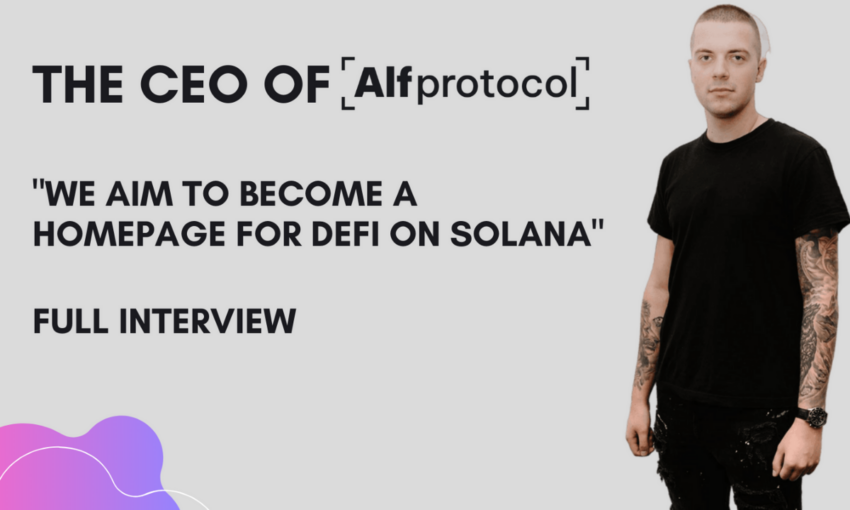 Alf Protocol soll Aushängeschild für DeFi auf der Solana Blockchain werden