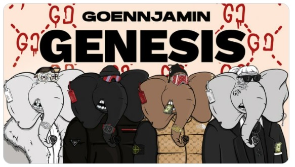 Kollegahs GOENNJAMIN Genesis NFTs Cover