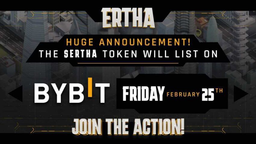 ERTHA Token: Listing auf Bybit