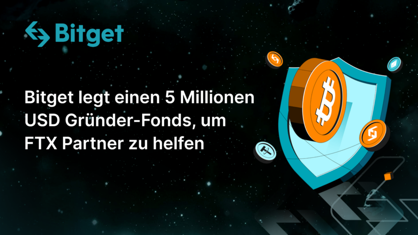 Bitget bereitet einen 5 Millionen USD Gründerfonds vor, um Nutzern zu helfen, die vom Zusammenbruch von FTX betroffen sind