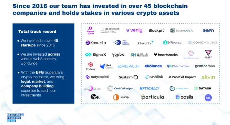 BFG Start Ups