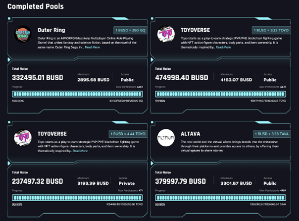 Pools von Seedify