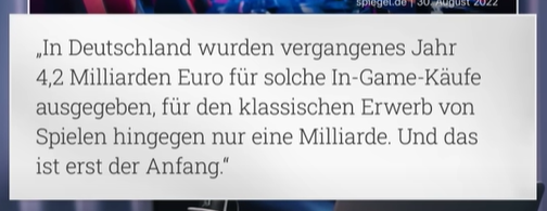 In-Game-Käufe Ausgaben