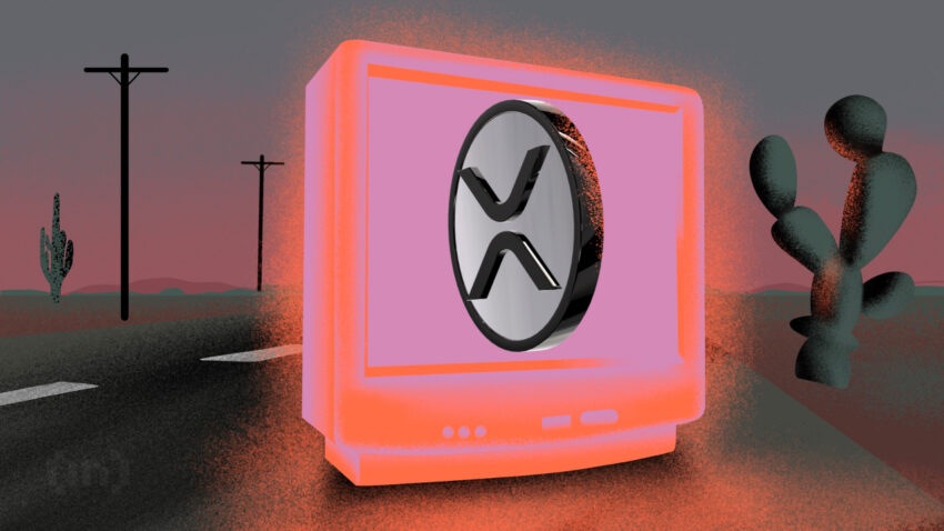 Ripple XRP Logo Fernseher
