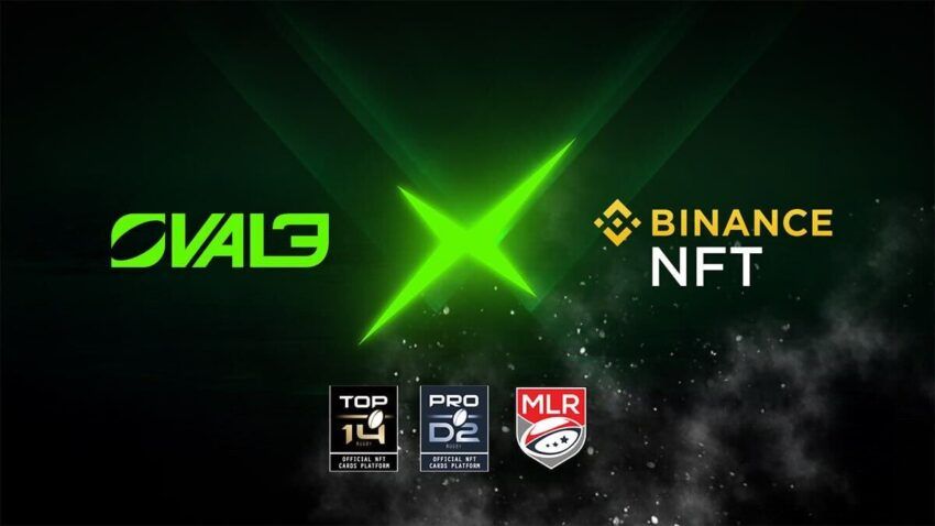 OVAL3 Fantasy NFT Rugby Kollektion startet auf dem Binance NFT Marketplace