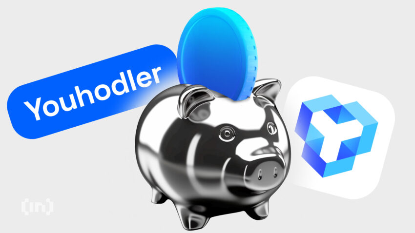 Youhodler Logo Sparschwein Münze
