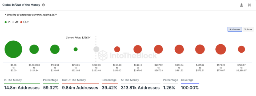 Bitcoin Cash Onchain Analyse