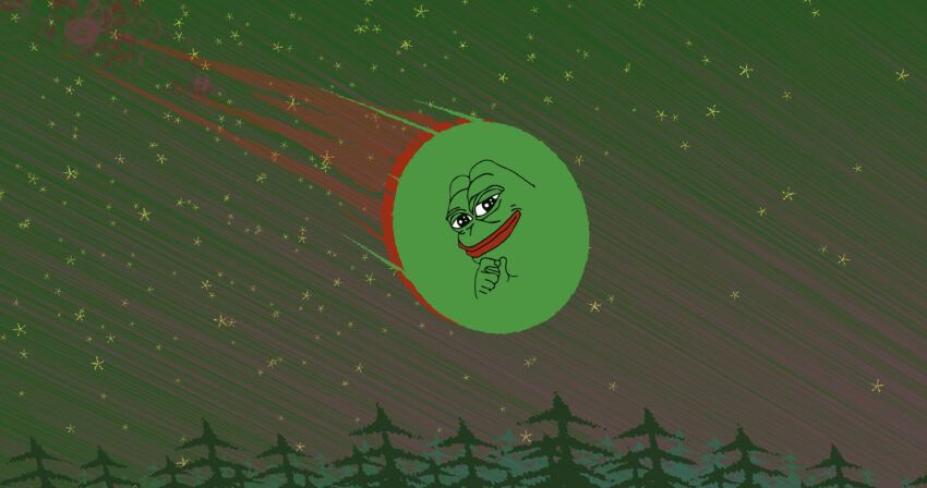 Memecoin Einbruch: PEPE nur noch knapp in den Top 100 Kryptowährungen