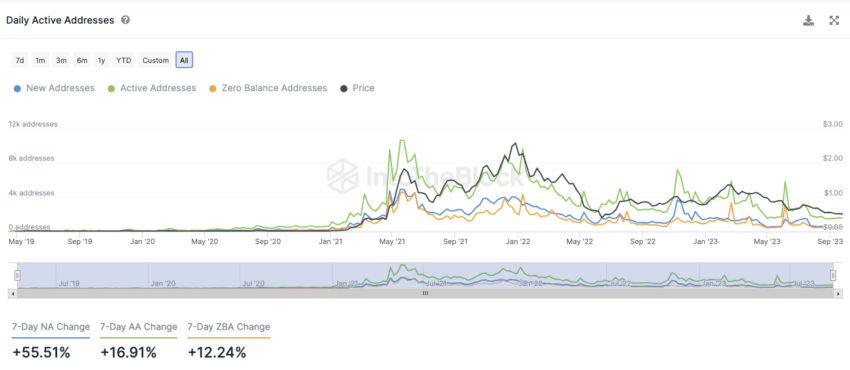 Polygon IntoTheBlock On-Chain Analyse