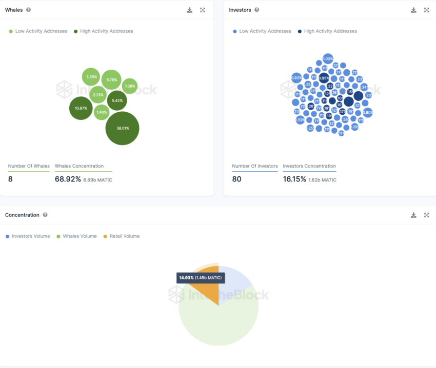 Polygon IntoTheBlock On-Chain Analyse