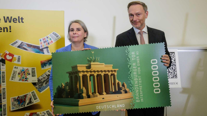 Vorstellung Krypto Briefmarke