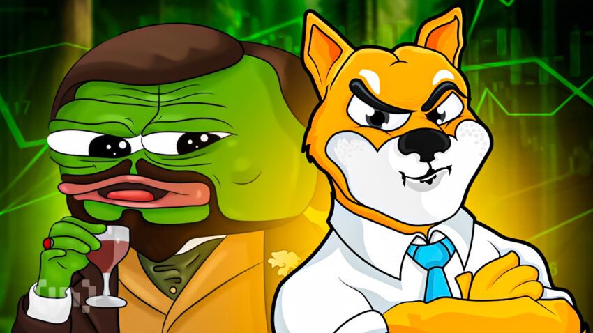 Dogecoin, Shiba Inu und Pepe legen deutlich zu, während Meme Kombat auf 2,5 Millionen Dollar zusteuert 