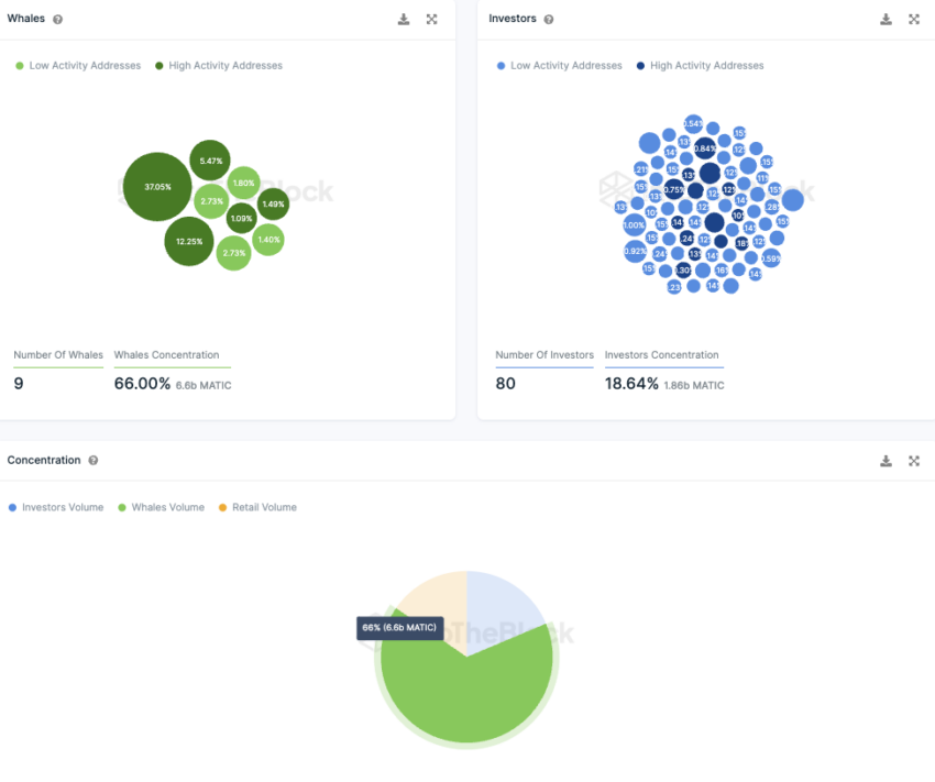 Polygon IntoTheBlock On-Chain Analyse