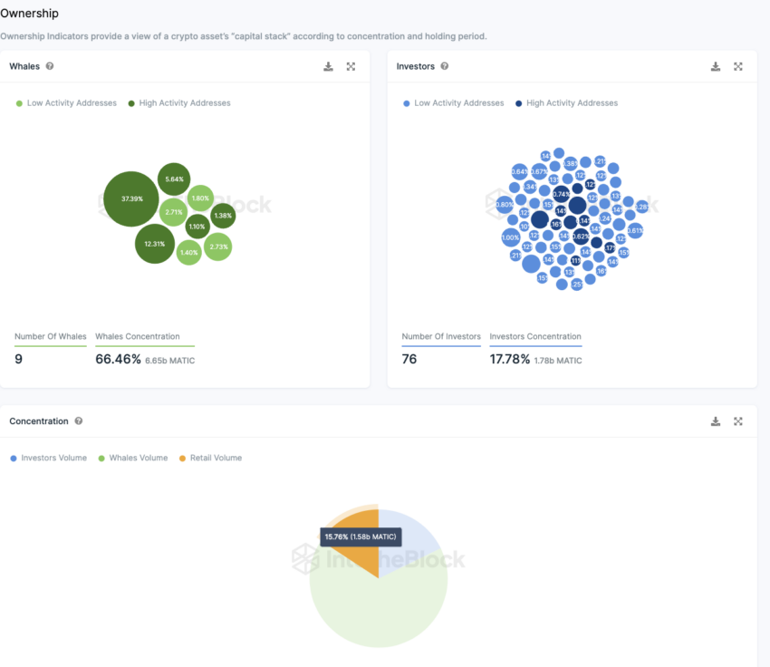 Polygon IntoTheBlock On-Chain Analyse