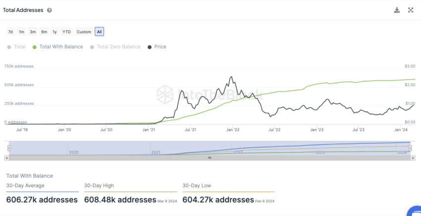 Polygon IntoTheBlock On-Chain Analyse