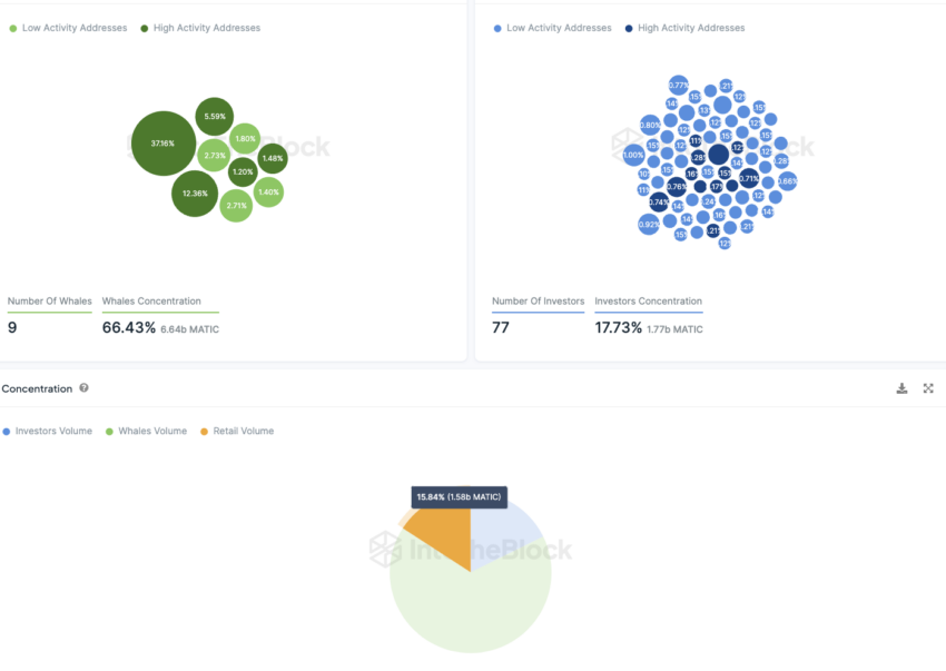 Polygon IntoTheBlock On-Chain Analyse