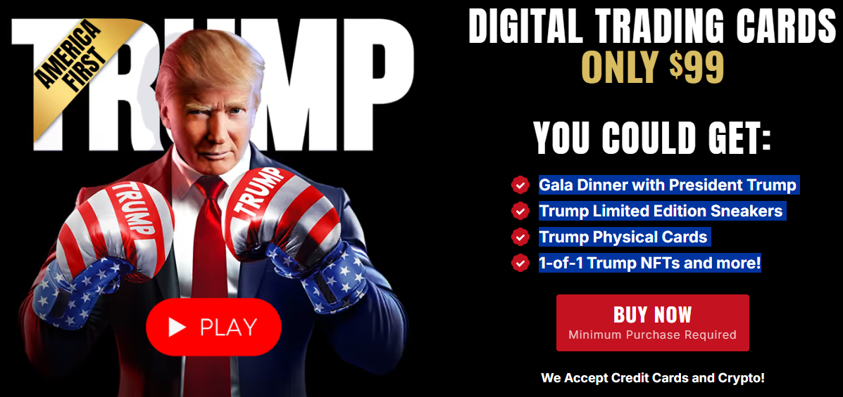 Trumps America First NFT-Kollektion