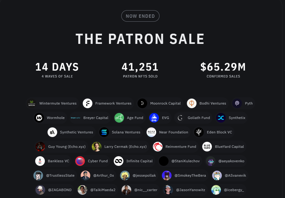 Infinex Fundraising