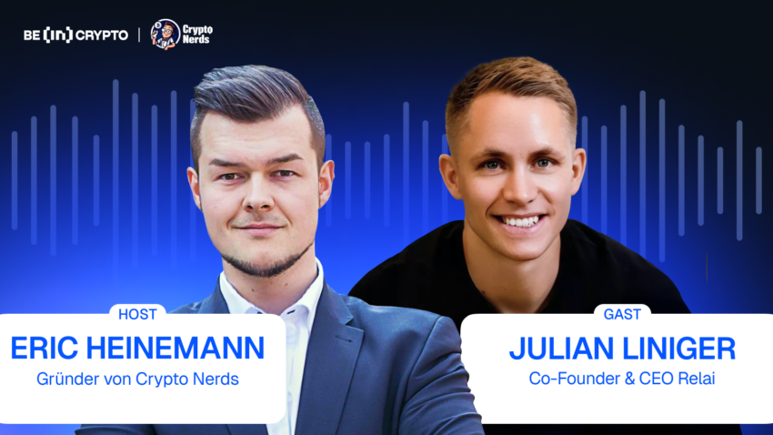 Relai CEO Julian Liniger bei CryptoNerds: Bitcoin & Massenadaption im Fokus