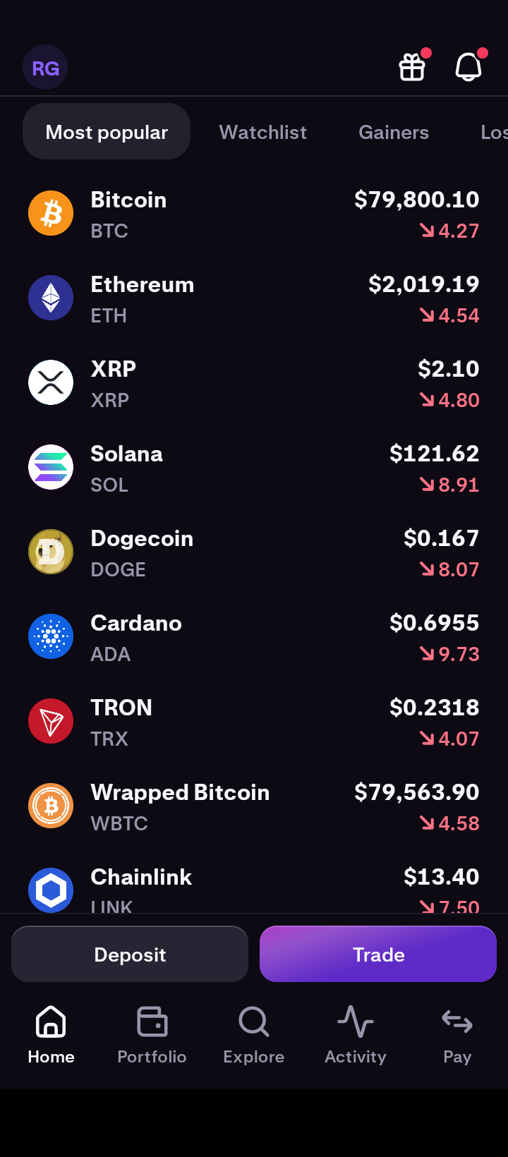 xrp kaufen Schritt 2