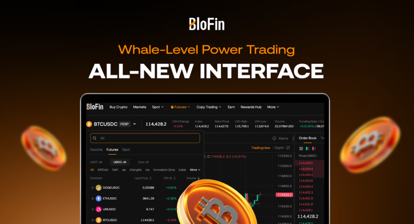 BloFin startet Plattform-Upgrade mit Copy Trading & globalem Fiat-Zugang