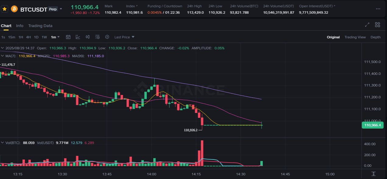 Binance Futures Ausfall